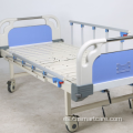 Cama de hospital con cabecera compuesta de acero inoxidable